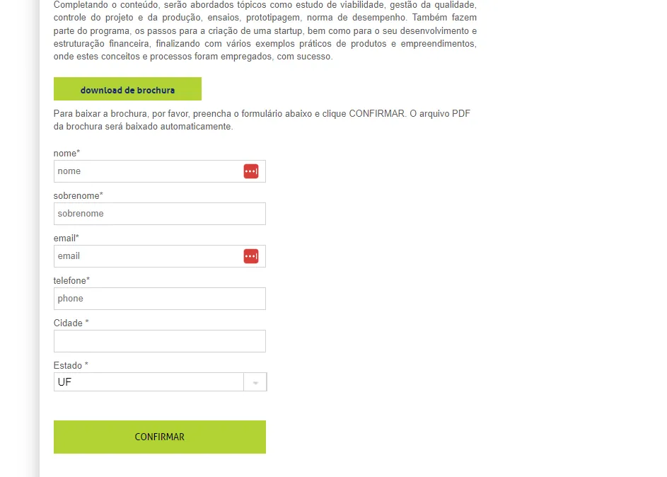 Brochure Download — Lead-Capture Plugin