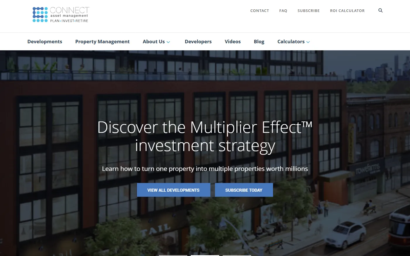 Connect Asset Management — Real-Estate Investment Site