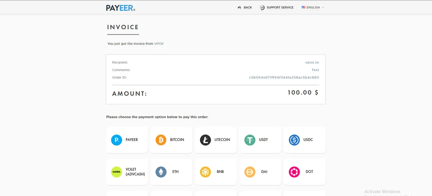 Ovx Shop — Digital Marketplace with Crypto Payment Gateway, screen 2